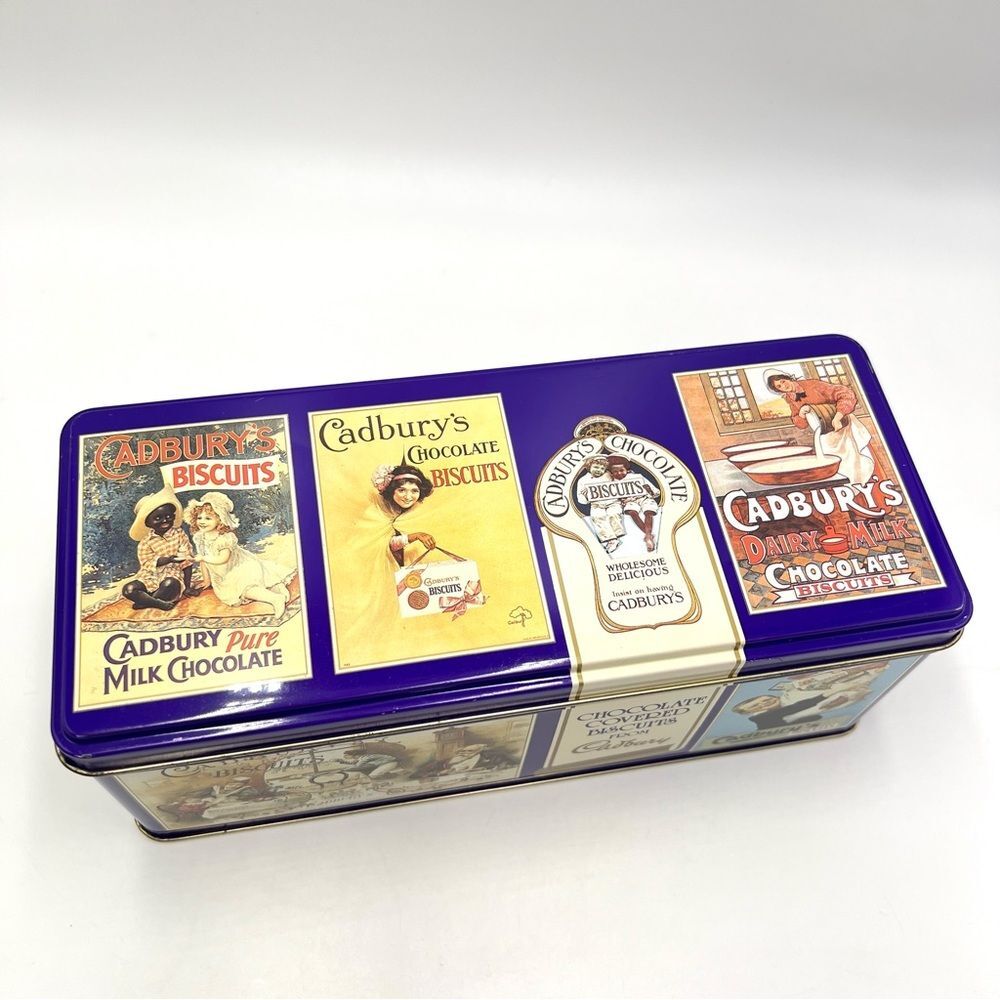 Vintage Cadbury's Chocolate Biscuits 100 Year Commemorative Tin 1889 - 1989